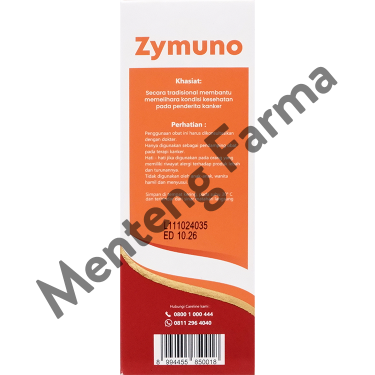 Zymuno Madu Herbal 200 mL - Madu Herbal Alami