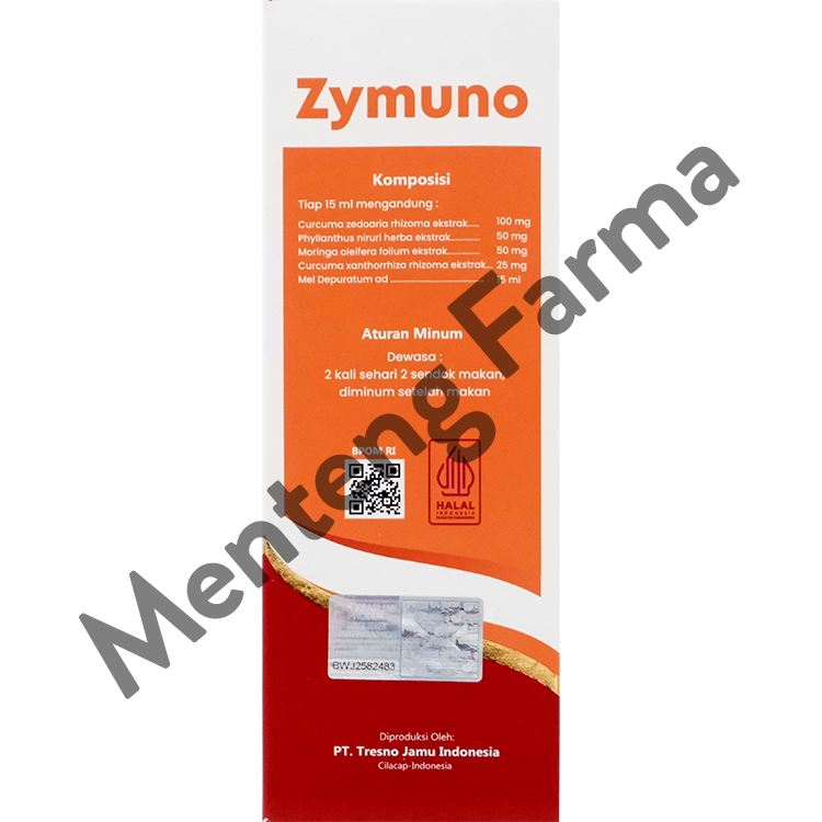 Zymuno Madu Herbal 200 mL - Madu Herbal Alami