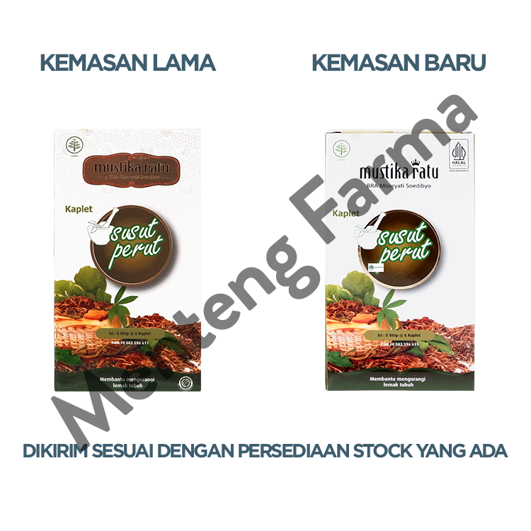 Mustika Ratu Susut Perut 30 Kapsul - Mengurangi Lemak Tubuh