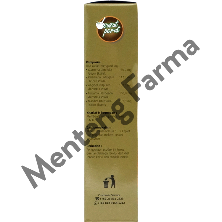 Mustika Ratu Susut Perut 30 Kapsul - Mengurangi Lemak Tubuh