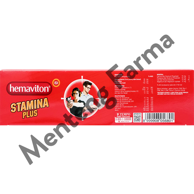 Hemaviton Stamina Plus 5 Kapsul - Menjaga Stamina Tubuh