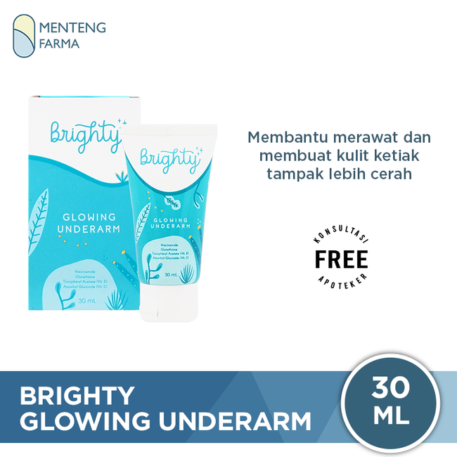 Brighty Glowing Underarm 30 mL - Mencerahkan Area Lipatan