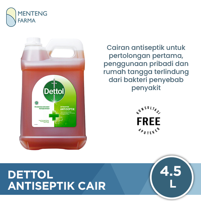 Dettol Antiseptik Cair 4.5 Liter