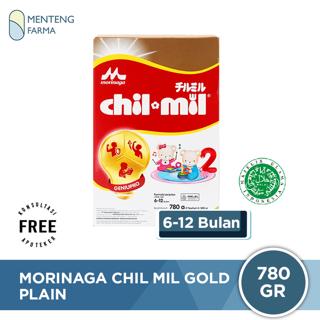 Morinaga Chil Mil Gold 780 Gr - Susu Formula Bayi Lanjutan