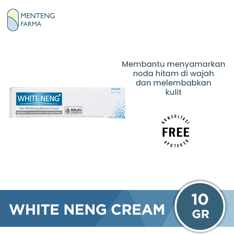 White-Neng Skin Whitening Cream 10 g - Menyamarkan noda-noda hitam