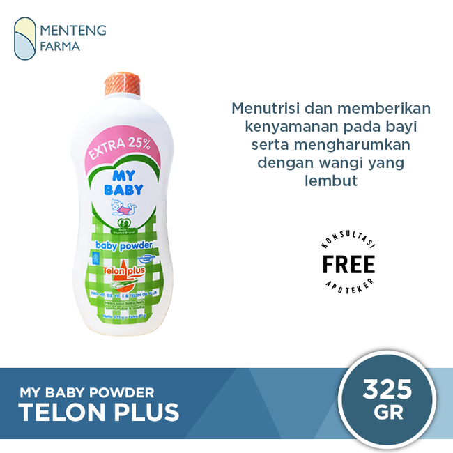 My Baby Powder Telon Plus (Comfort & Soothing) 325 Gr - Bedak Tabur Bayi