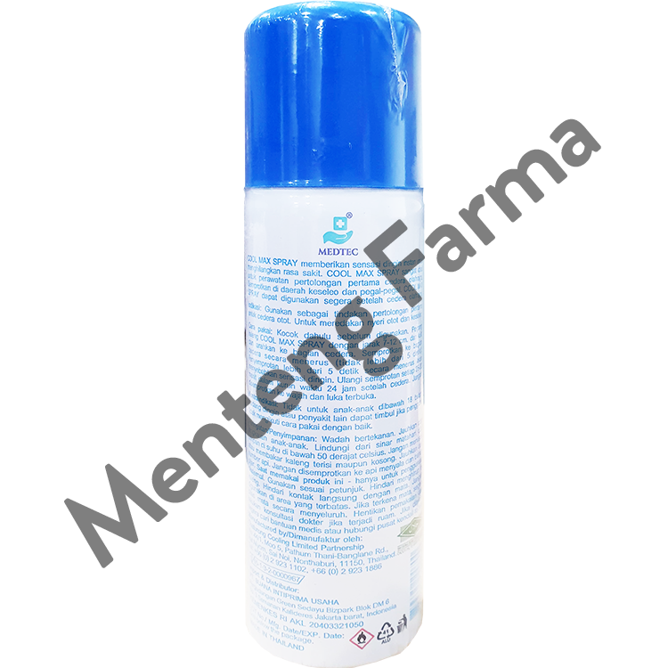 Cool Max Spray 100 mL - Pereda nyeri Otot dan Cedera Olahraga