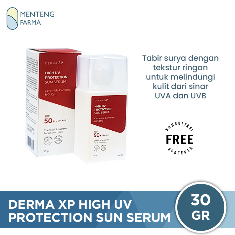 Derma XP High UV Protection Sun Serum SPF 50+ 30 Gram – Apotek
