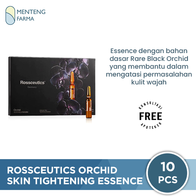 Rossceutics Orchid Ultimate Skin Tightening Essence - Mengurangi Tanda-Tanda Penuaan