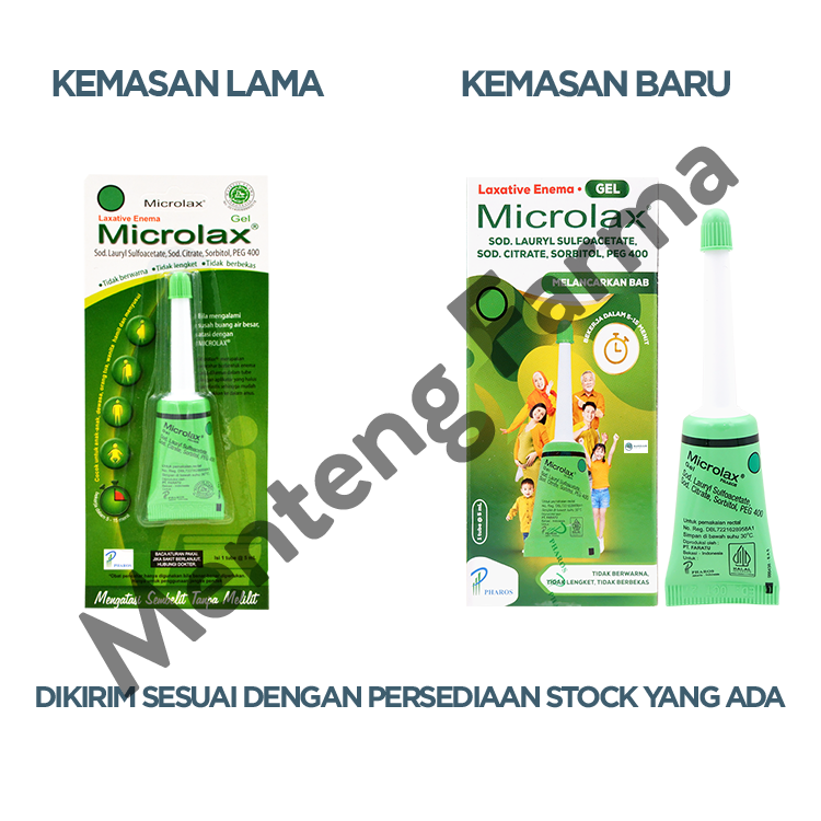 Microlax Gel 1 Tube - Sembelit / konstipasi, susah BAB