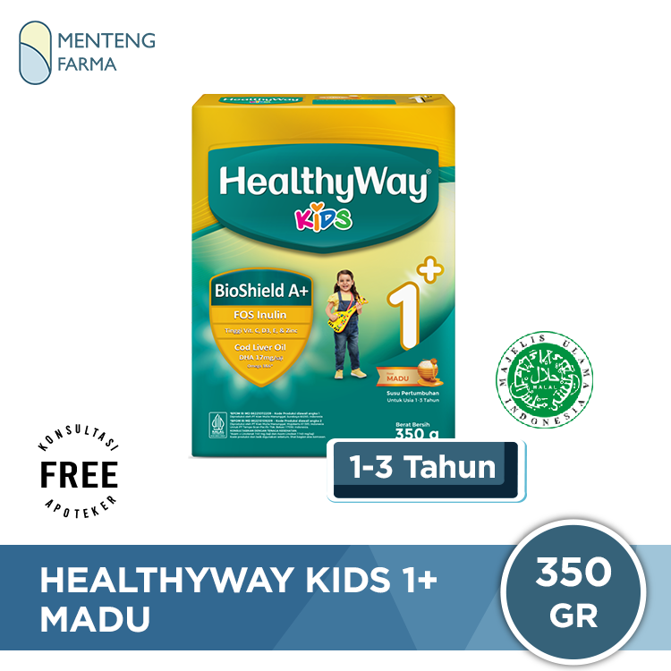 HealthyWay Kids 1+ Madu 350 gr