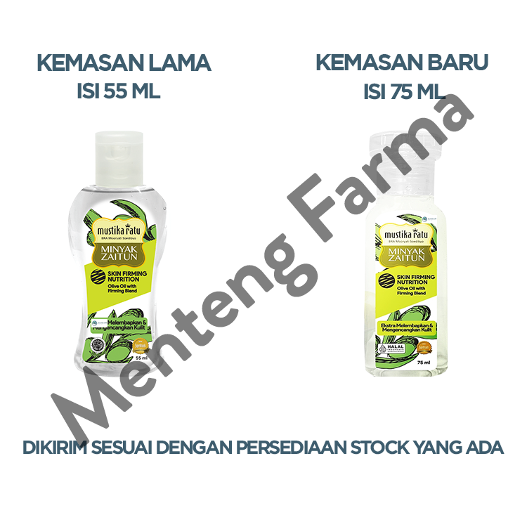 Mustika Ratu Minyak Zaitun & Aromatic Essential Oil Skin Firming Nutrition 75 mL - Merelaksasikan Tubuh