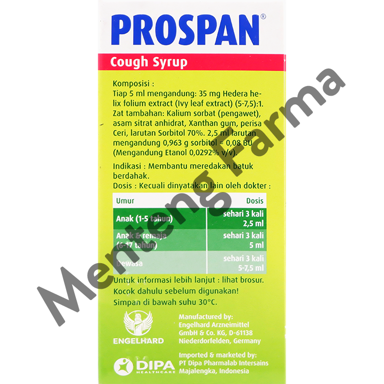 Prospan Cough Syrup Children 100 mL - Meredakan Batuk Berdahak Anak