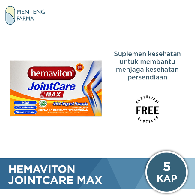 Hemaviton Joincare MAX - Suplemen Kesehatan Sendi