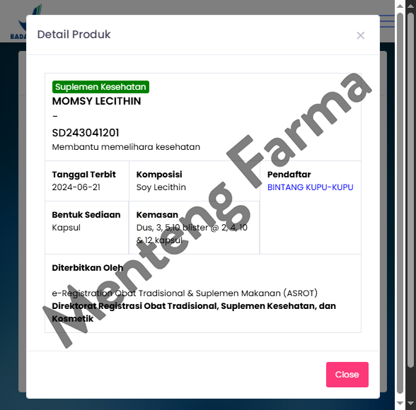 Momsy Lecithin 12 Kapsul - Membantu Melancarkan ASI