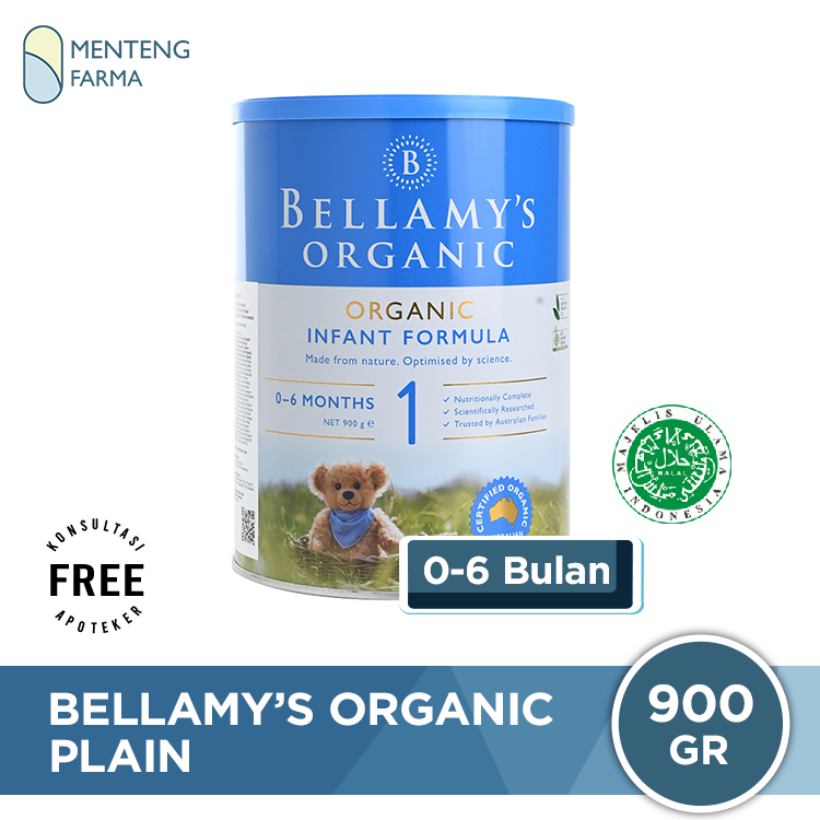 Bellamys Organic Step 1 - Susu Formula Bayi Organik 0-6 Bulan