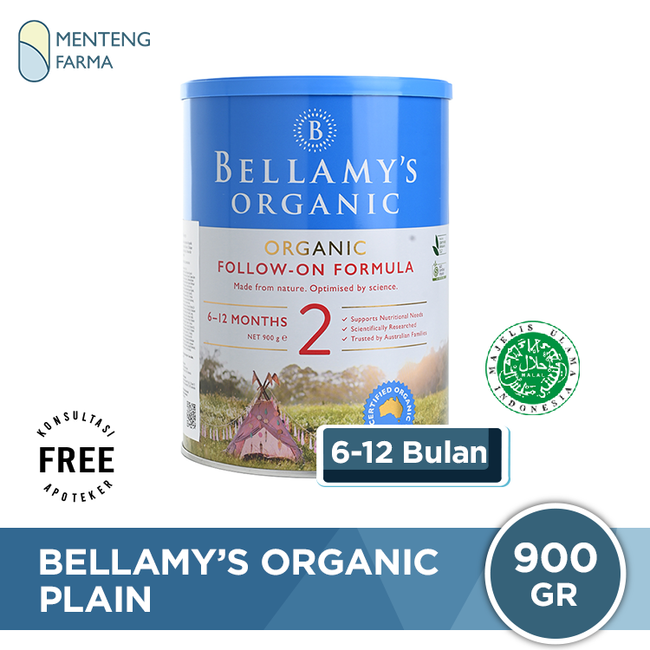 Bellamys Organic Step 2 - Susu Formula Bayi Organik 6-12 Bulan