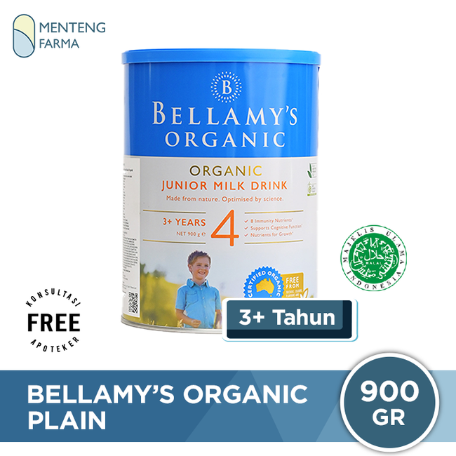 Bellamys Organic Step 4 - Susu Formula Lanjutan Organik 3 Tahun Keatas