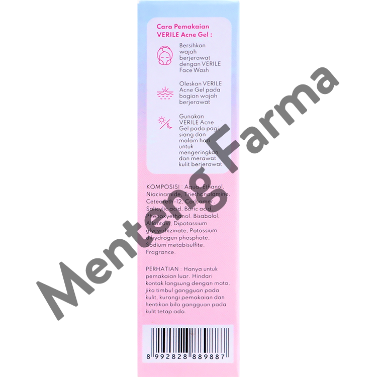 Verile Acne Gel 10 Gram - Merawat Kulit Berjerawat
