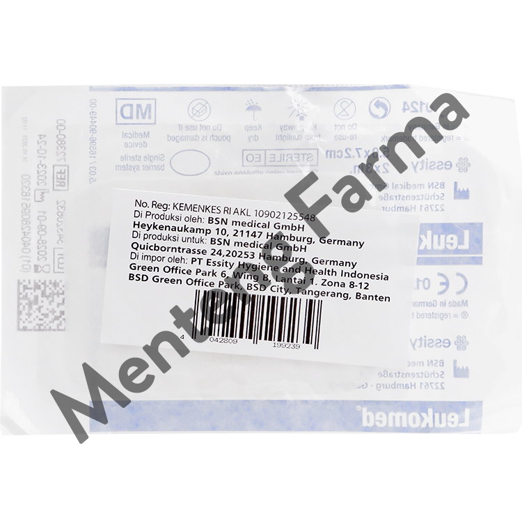 Leukomed 5 CM x 7.2 CM - Plester Penutup Luka Steril