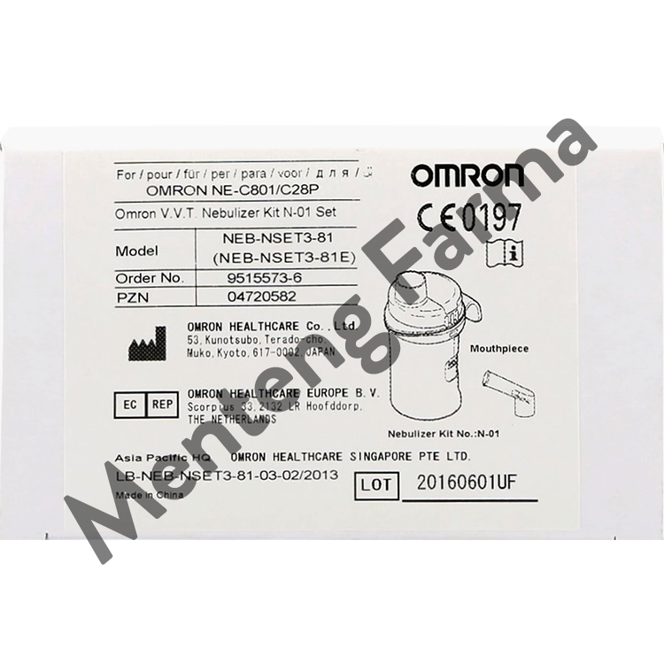 Omron Nebulizer Kit - Aksesoris Terapi Pernapasan