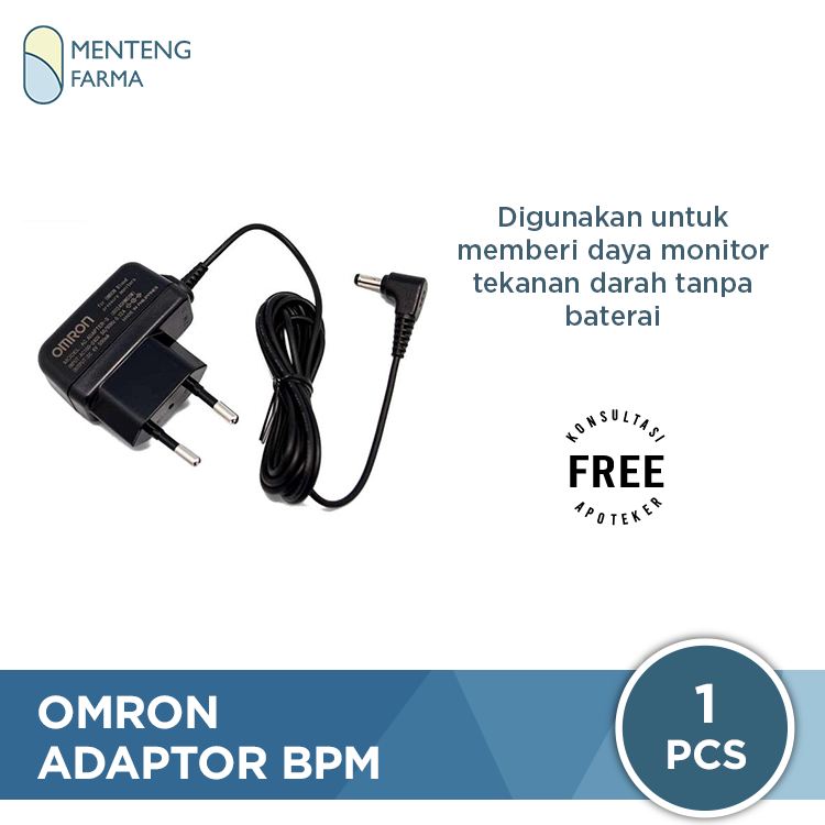 Omron Adaptor BPM - Adaptor Monitor Tekanan darah Digital