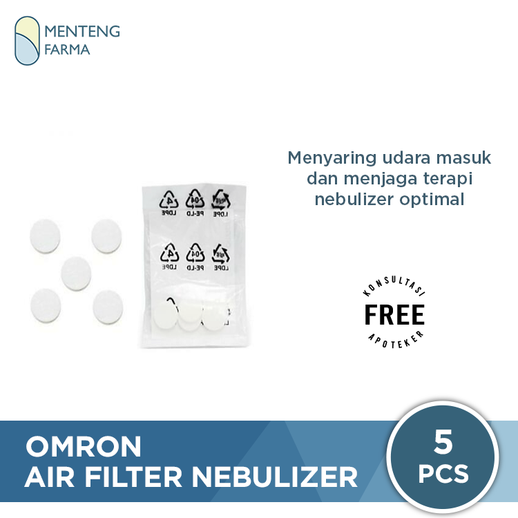 Omron Air Filter  Nebulizer - Filter Udara Nebulizer