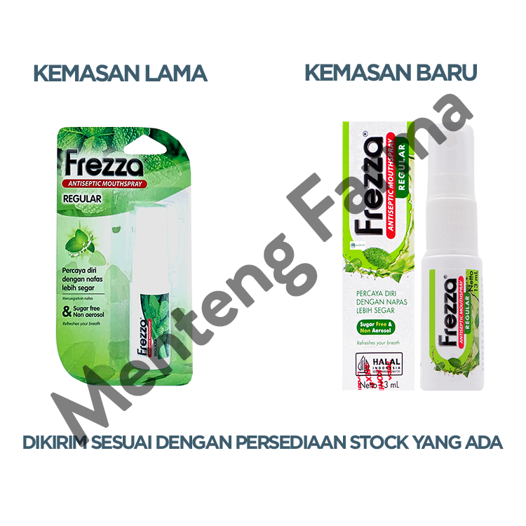 Frezza Antiseptic Mouthspray Regular 13mL - Penyegar Mulut Sugar Free