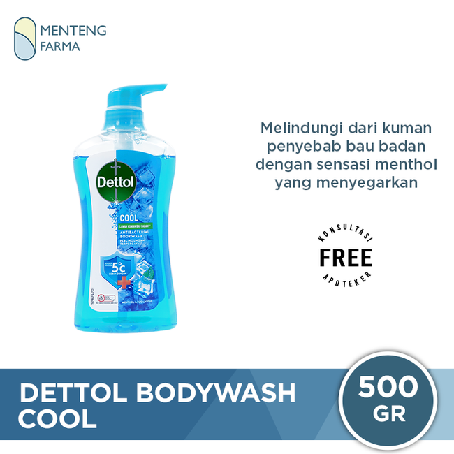 Sabun Mandi Cair Dettol ProFresh - Cool 500 Gram
