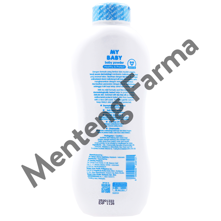 My Baby Powder Healthy & Protect 100 Gr - Bedak Tabur Bayi