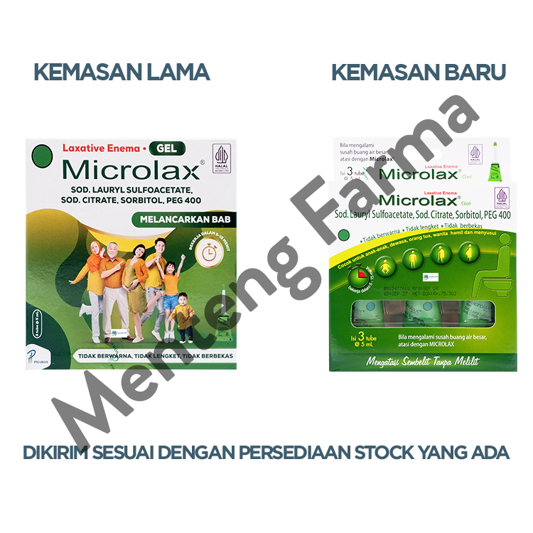 Microlax Gel Isi 3 Tube