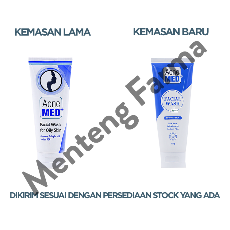 Acnemed Facial Wash for Oily Skin 100 Gr - Pembersih Wajah Berminyak