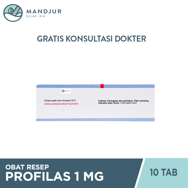 Profilas 1 mg 10 Tablet