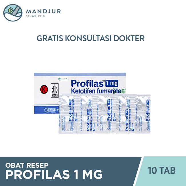 Profilas 1 mg 10 Tablet