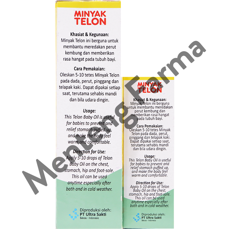 Minyak telon Tresno Joyo 100 mL Free 30 mL - Meredakan Kembung pada Bayi