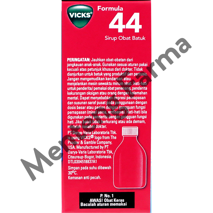 Vicks Formula 44 Sirup Obat Batuk 27 mL