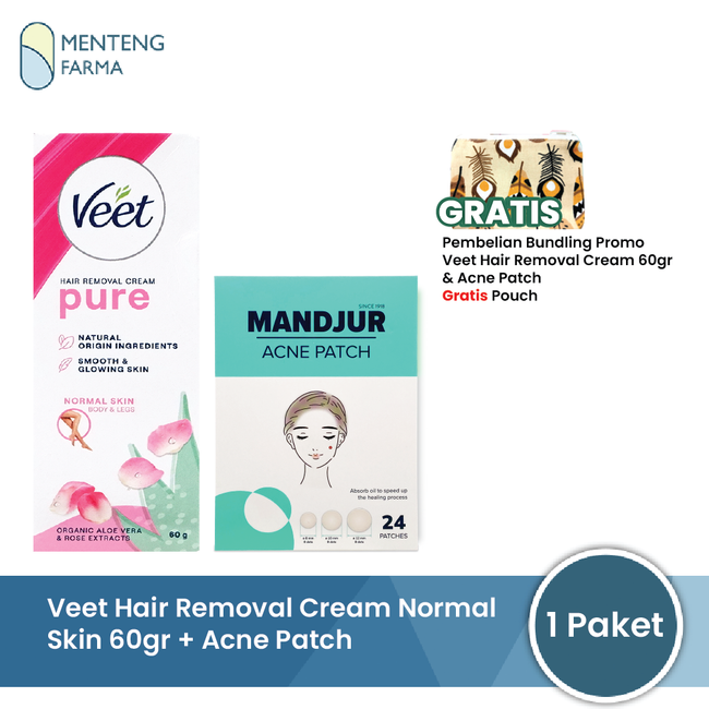 Bundling Veet & Acne Patch Mandjur