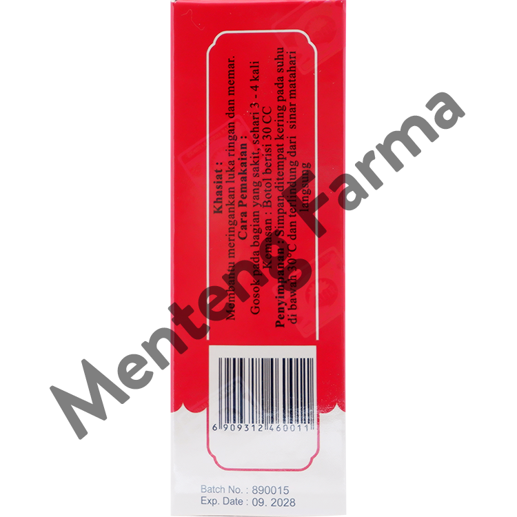 Tieh Ta Yao Gin (Kulin Brand) - Obat Merah China Untuk Luka/Memar