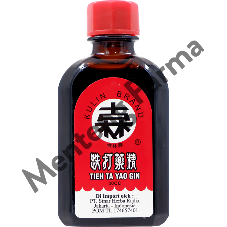Tieh Ta Yao Gin (Kulin Brand) - Obat Merah China Untuk Luka/Memar