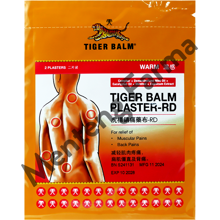 Tiger Balm Plaster (Warm) - Koyo Pereda Nyeri Otot / Punggung / Encok