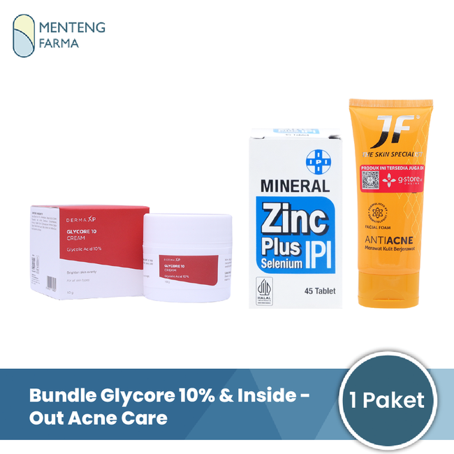 Bundle Glycore 10% & Inside - Out Acne Care