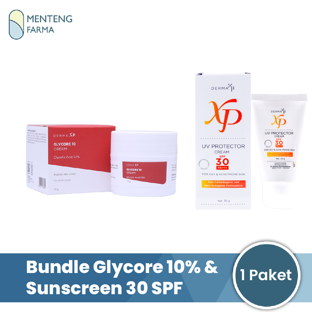 Bundle Glycore 10% & Sunscreen 30 SPF