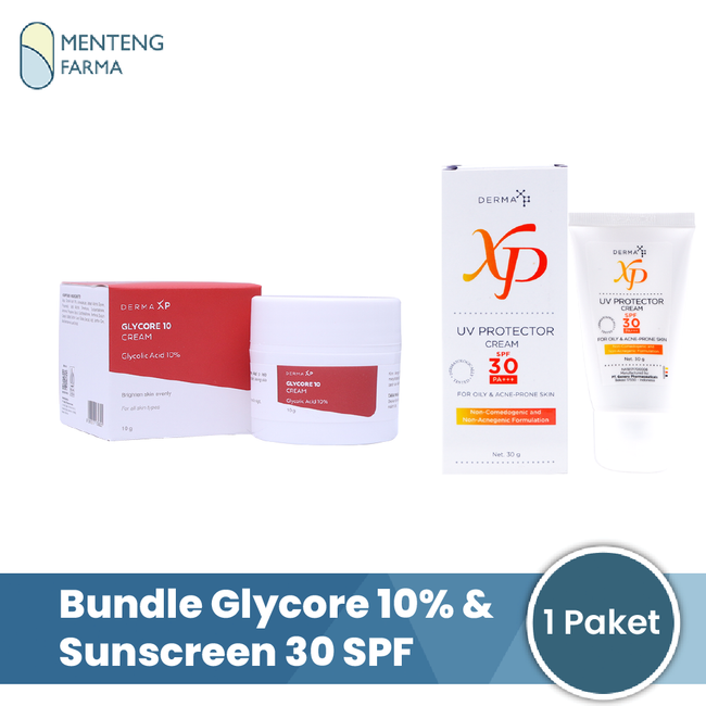 Bundle Glycore 10% & Sunscreen 30 SPF