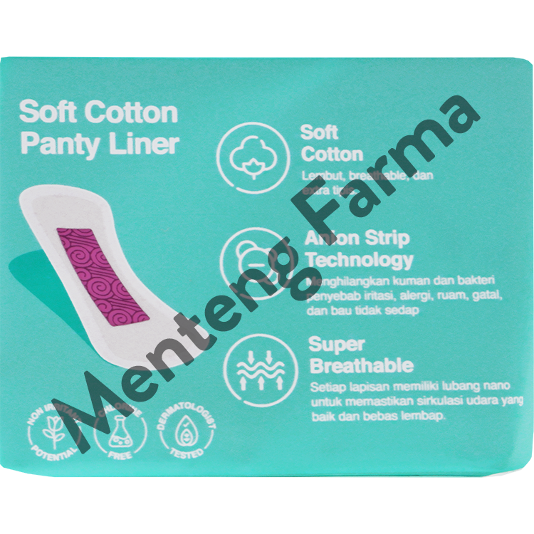 EasyDay Panty Liner 15.5 cm 30 Pads - Pembalut Wanita