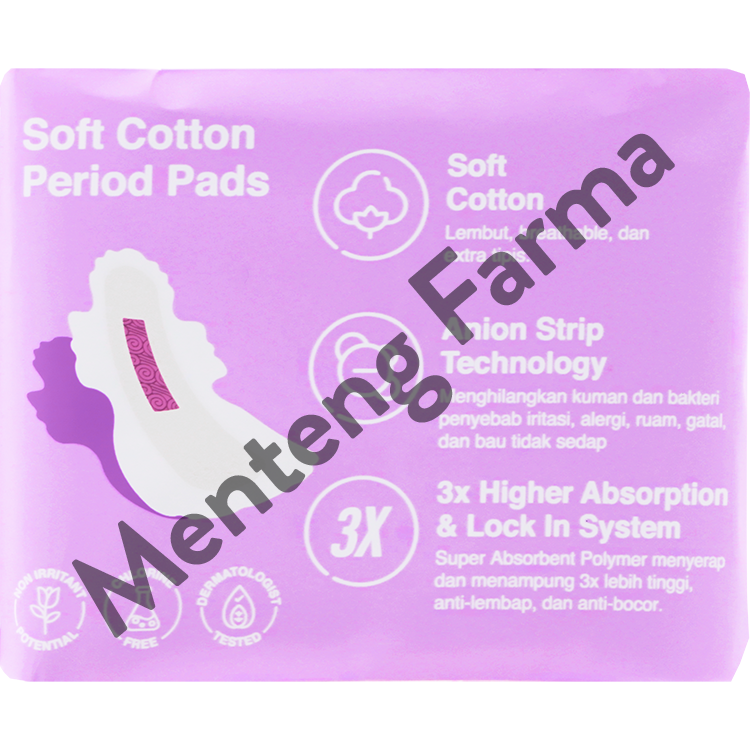 EasyDay Extra Long Pad 36 cm 8 Pads - Pembalut Wanita Bersalin Heavy Flow Kering Bebas Iritasi