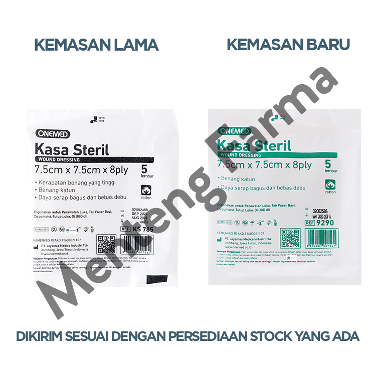 Onemed Kasa Steril 785 5 Lembar - Kasa Perawatan Luka