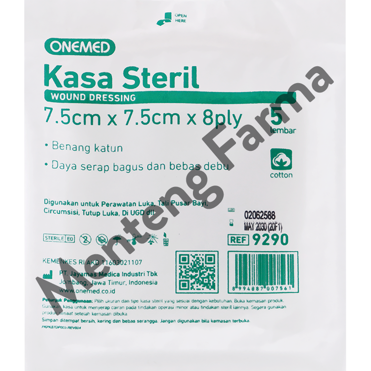 Onemed Kasa Steril 785 5 Lembar - Kasa Perawatan Luka