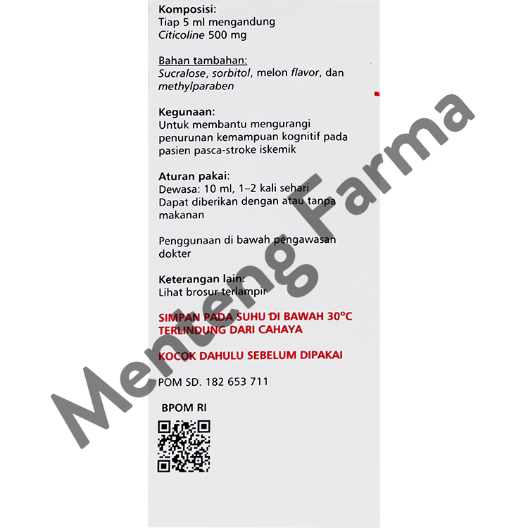 Neuvis Pro Sirup 60 mL - Suplemen Kesehatan Daya Ingat Lansia