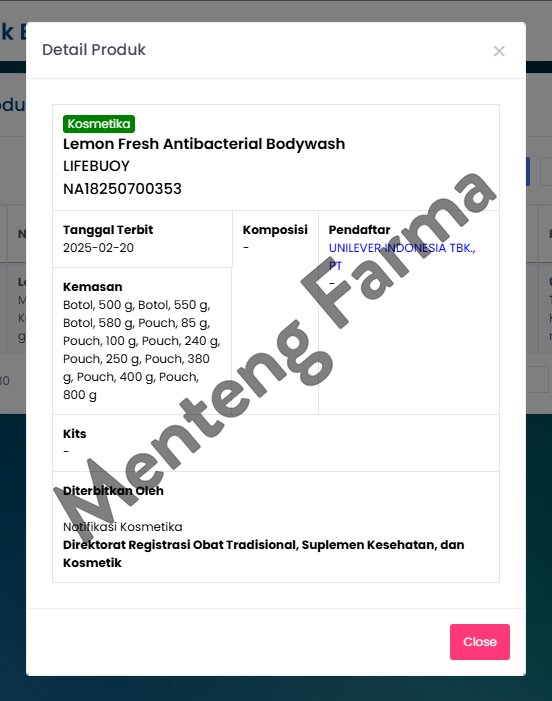 Lifebuoy Sabun Mandi Cair Refill Lemon Fresh 400 ML - Sabun Antibakteri ActivSilver dan Lemon