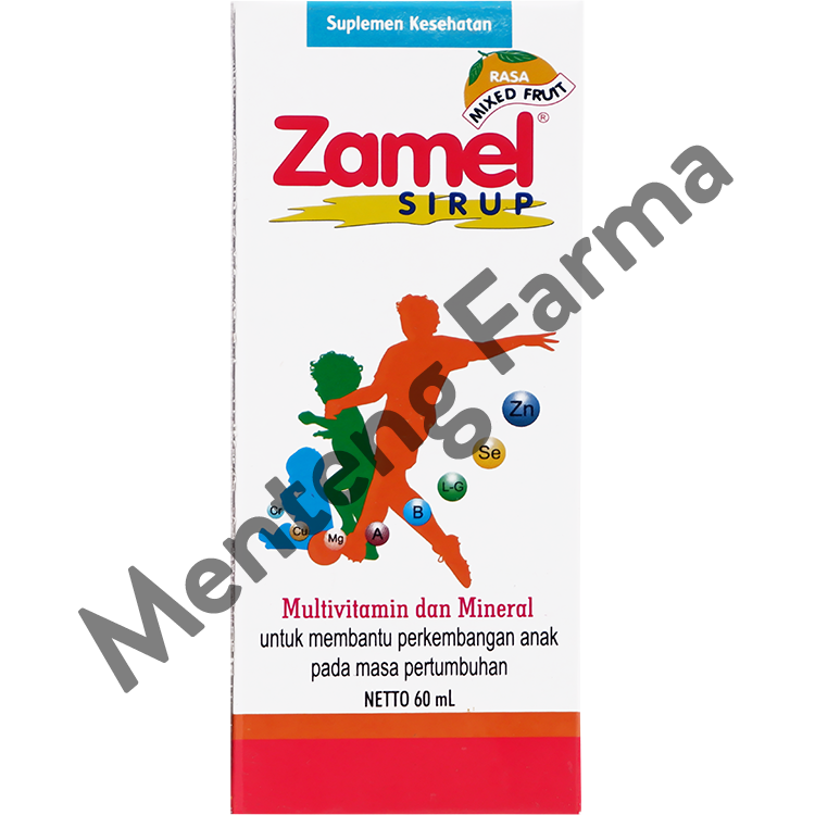Zamel Sirup 60 mL - Multivitamin Pertumbuhan Anak